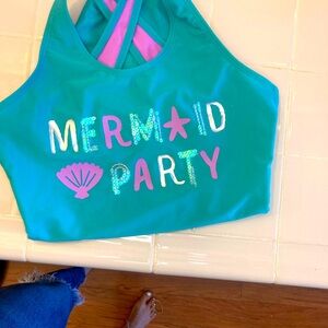 Girls Mermaid Cat & Jack swim suit
